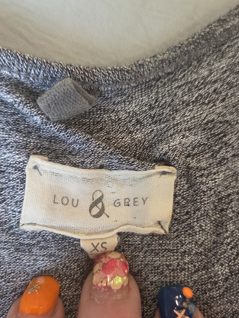 Lou & Grey Women's Heather Gray Tank Top - XS